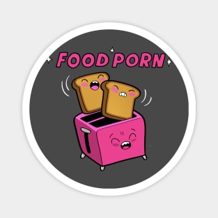 Food Porn - Toaster Magnet